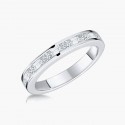 Creative Platinum Diamond Ring Customized Exclusive